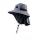 🧢☀️ Cappello a tesa larga con protezione UPF 50+ e paracollo 🛡️🌿