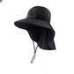 🧢☀️ Cappello a tesa larga con protezione UPF 50+ e paracollo 🛡️🌿