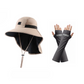 🧢☀️SCONTO DEL 50% PER UN PERIODO LIMITATO!🔥OLTRE 50K+ VENDUTE!🧢☀️ Cappello a tesa larga con protezione UPF 50+ e paracollo 🛡️🌿