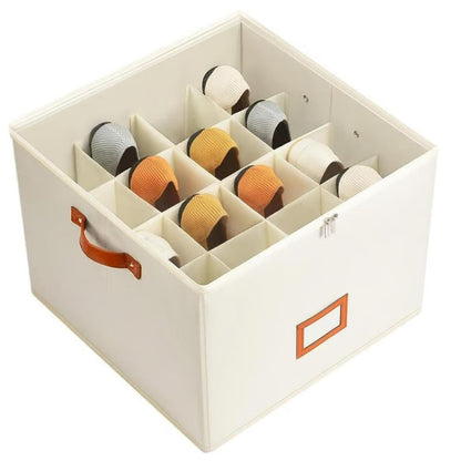 👟 50% DI SCONTO ORA! 📦 Scatola porta scarpe pieghevole per armadio – con coperchio trasparente e maniglie rinforzate, capienza per 16 paia di ciabatte, contenitore salvaspazio per organizzare l'armadio ✨