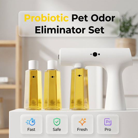 Spray deodorante nano-nebbia probiotico per animali domestici 🐾✨
