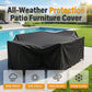 🔥 2026 HOT SALE + 50K+ VENDUTI + -50%! Copertura Impermeabile per Mobili da Esterno – Tessuto Oxford 210D, resistente ai raggi UV e al vento. Protegge set da patio, mobili da giardino e cuscini da pioggia, sole e polvere. 🪑✨