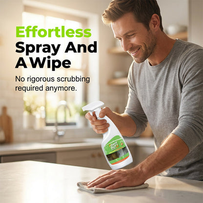 🔥 OFFERTA LAMPO – 50% DI SCONTO! 🧼 Spray sgrassatore potente per la cucina – elimina il grasso ostinato in un attimo! 💪🍳✨