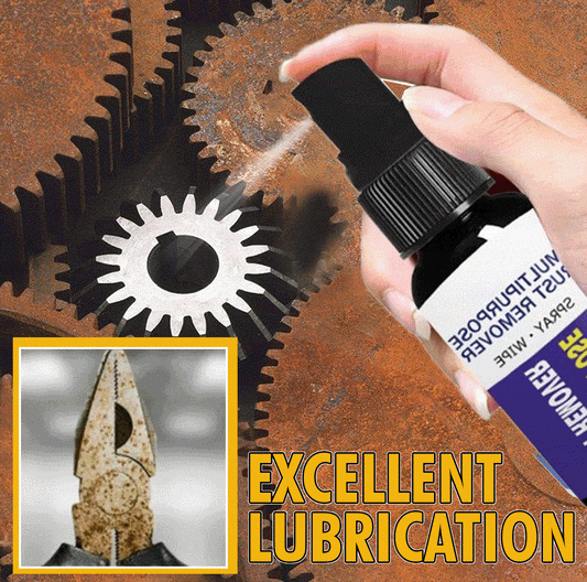 💪 Potente spray rapido rimuovi ruggine – Senza strofinare, sicuro per ferro, acciaio e ferramenta domestica.