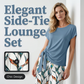👗 50% DI SCONTO ORA! 🔥 Set da donna: top con laccio laterale e pantaloni a motivi – Morbido e regolabile – Perfetto per le vacanze estive o il resort – vibrazioni tropicali e leggere 👖