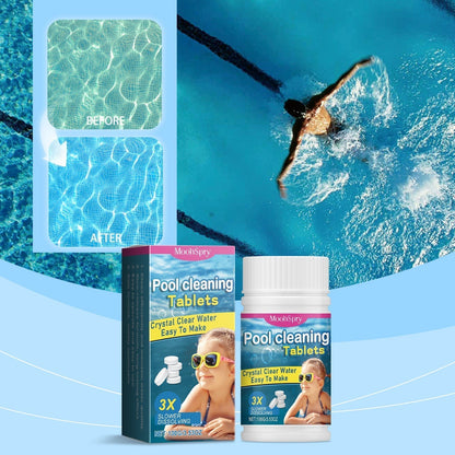 ⏰🔥 SOLO PER TEMPO LIMITATO, 50% DI SCONTO! 🌊 Pastiglie per la pulizia della piscina – Acqua cristallina e fresca ogni giorno ✨💧