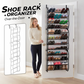 📢📢 SCONTO DEL 50% !! ⏰ Organizzatore portascarpe da porta – 24 tasche e installazione senza attrezzi – Adatto a porte standard, contiene fino a 24 paia – perfetto per ingresso o armadio 🚪✨👟