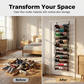 📢📢 SCONTO DEL 50% !! ⏰ Organizzatore portascarpe da porta – 24 tasche e installazione senza attrezzi – Adatto a porte standard, contiene fino a 24 paia – perfetto per ingresso o armadio 🚪✨👟