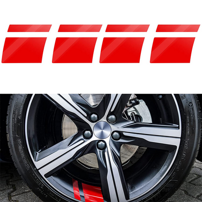 🚗✨ Adesivi riflettenti per cerchioni auto 🌟