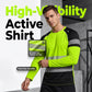 👕 50% DI SCONTO! 🏃‍♂️ Maglia a maniche lunghe sportiva da uomo – Traspirante con stampa discreta – Perfetta per giornate attive, jogging o tempo libero – traspirante e comoda 🌿