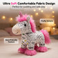 🦄 Crea il tuo unicorno di peluche – kit fai da te per colorare!