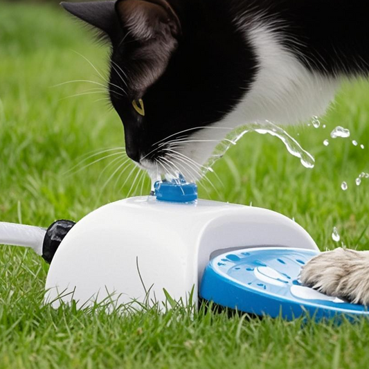 🐾💧 Fontana per cani a pedale per esterni 🐶🚶‍♂️