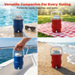 🏖️🌈 Secchiello portabevande da spiaggia da 350 ml 🍹🌊