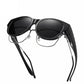 👓 50% DI SCONTO ORA! ⚡ Occhiali da sole oversize a forma di occhio di gatto – Polarizzati UV400, da indossare sopra gli occhiali da vista e design all'avanguardia per donne ✨