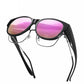 👓 50% DI SCONTO ORA! ⚡ Occhiali da sole oversize a forma di occhio di gatto – Polarizzati UV400, da indossare sopra gli occhiali da vista e design all'avanguardia per donne ✨