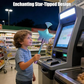 Bacchetta per pagamenti contactless stampata in 3D con punta a stella 💳🌟