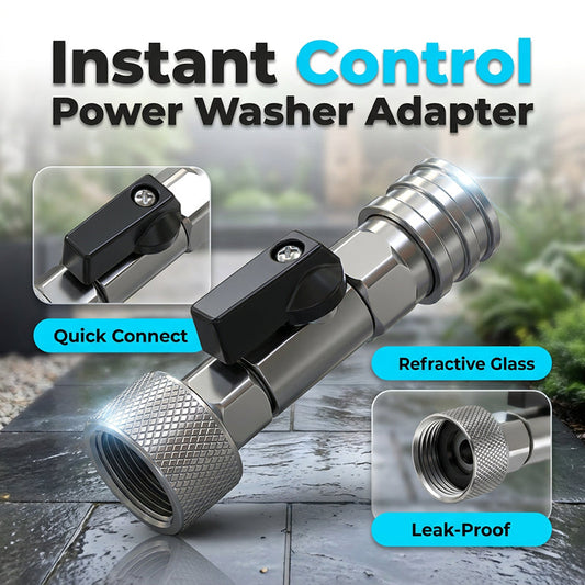 🛠️🔩 Adattatore da 3/4" GHT a 1/4" con attacco rapido – Compatibilità universale, tenuta sicura! 💪