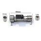 🛠️🔩 Adattatore da 3/4" GHT a 1/4" con attacco rapido – Compatibilità universale, tenuta sicura! 💪