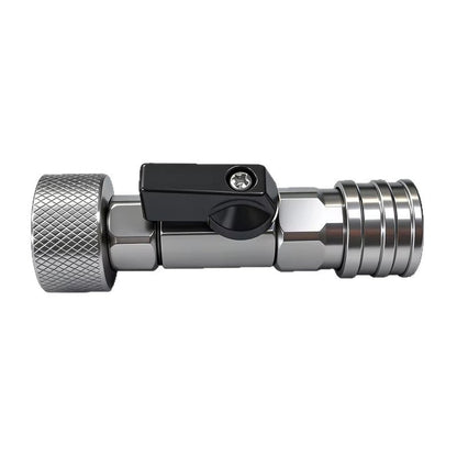 🛠️🔩 Adattatore da 3/4" GHT a 1/4" con attacco rapido – Compatibilità universale, tenuta sicura! 💪