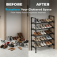 👟📦 Scaffale multistrato per scarpe – massimo spazio, minimo ingombro! 🏠✨