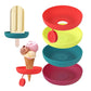 🍧🛡️ Supporto antigoccia in silicone per ghiaccioli e coni gelato (4 confezione) – pulito e pratico! 🧼✅