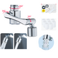🚰💧 Prolunga orientabile per rubinetto con filtro a micron – Acqua pura, fino all'ultima goccia! 🌊