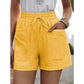 ✨ Pantaloni leggeri in lino e cotone dal taglio casual – valorizzano la figura, resistenti alle pieghe e versatili – perfetti con T-shirt, camicie e canottiere.