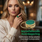 Unisex ring med pillebeholder i rustfritt stål og akrylinnlegg