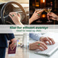 Unisex ring med pillebeholder i rustfritt stål og akrylinnlegg