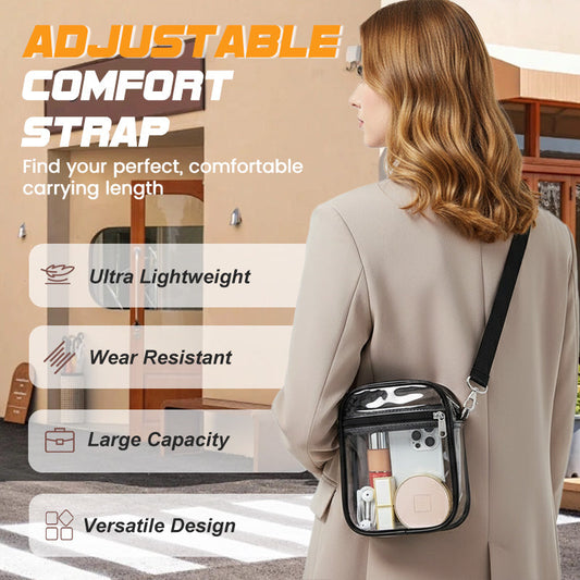 👜 Borsa da viaggio trasparente in PVC per trucchi – donna