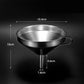 🧴 Imbuto in acciaio inox con filtro integrato – per liquidi e polveri