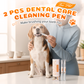 🦷 Penna per pulizia dentale per animali domestici – igiene orale facile e veloce! (2 pezzi) 🐾