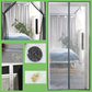 🚪 Zanzariera magnetica con telaio completo in velcro – installazione facile, protezione totale! 🦟