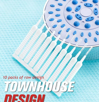 🧹 Set di 10 spazzole per la pulizia di fori e piccoli passaggi – ideali per cannucce, tubi e fessure! 🔧✨