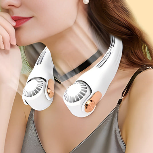 🌀 VENTILATORE DA COLLO A TESTA ROTANTE! 🔇 Silenzioso e potente – fresco e comfort senza rumore, ovunque tu vada! 🌬️✨
