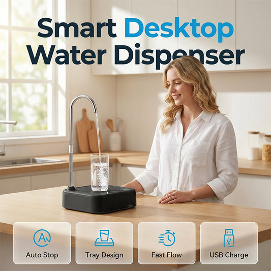 💧⚡ Pompa elettrica per bottiglie d'acqua – comoda, portatile e silenziosa!