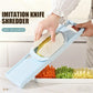 🔪 SET TAGLIAVERDURE MULTIFUNZIONE! 🥕 Affetta, grattugia e taglia a cubetti in un attimo – il coltellino svizzero della cucina! 🧑‍🍳✨
