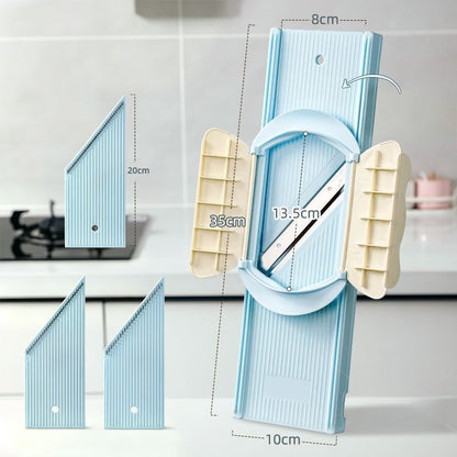 🔪 SET TAGLIAVERDURE MULTIFUNZIONE! 🥕 Affetta, grattugia e taglia a cubetti in un attimo – il coltellino svizzero della cucina! 🧑‍🍳✨
