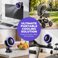 💨 Ventilatore personale da parete alimentato tramite USB – fresco ovunque, silenzioso e portatile! 🔌🌬️✨