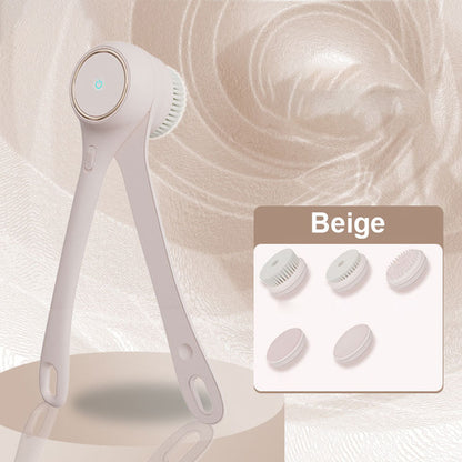 🛁 SPAZZOLA ELETTRICA PER IL BAGNO CON MANICO LUNGO! 🧼 Pulizia profonda senza fatica – perfetta per doccia, vasca, piastrelle e anche per la schiena! Ricaricabile, impermeabile e potente! 🚿⚡