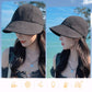 Gorra de protección solar de ala ancha para mujer (50% DE DESCUENTO)