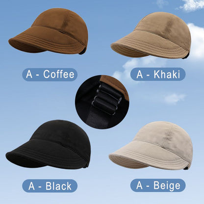 Gorra de protección solar de ala ancha para mujer (50% DE DESCUENTO)