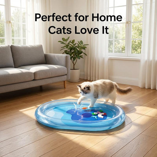 🐱 Letto ad acqua gonfiabile rinfrescante per gatti – fresco e comfort per il tuo felino! 💧❄️🛏️