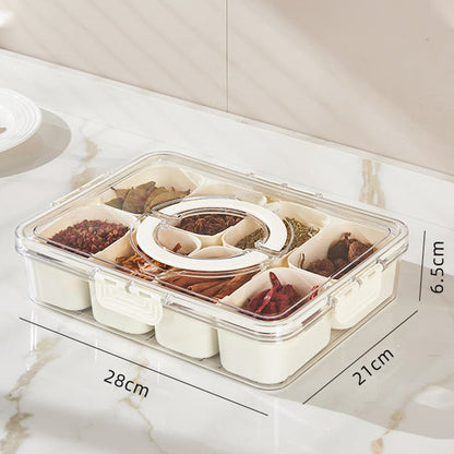 🧂 Scatola porta spezie e snack multifunzione elegante – ordine e stile in cucina! ✨🍳