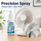 🧴 Spray pulitore multiuso per ventilatori e condizionatori d'aria 💨 – Distrugge polvere e grasso senza strofinare, ugello sottile per zone difficili, riporta la lucentezza originale, sicuro per plastica e metallo ✨🛡️