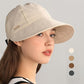 👒 Cappello da sole a tesa larga per donna – UPF 50+, apertura per coda di cavallo, perfetto per golf e spiaggia ☀️🏌️‍♀️🏖️