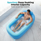 🛁🔥 Vasca gonfiabile isolata a tre strati – il massimo del comfort e del calore per il tuo bagno! 🧊💦✨
