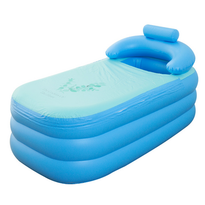 🛁🔥 Vasca gonfiabile isolata a tre strati – il massimo del comfort e del calore per il tuo bagno! 🧊💦✨