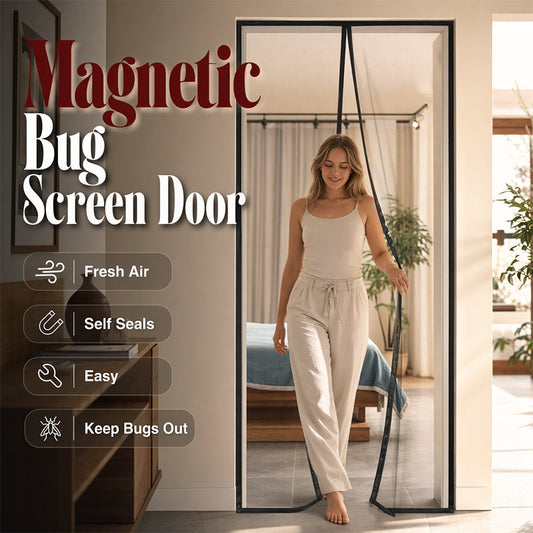 ✨️ ULTIMO GIORNO – 50% DI SCONTO! 🚪✨ Zanzariera magnetica per porte – TIENE LONTANI ALL'ISTANTE MOSCHE, ZANZARE E VESPE! ✅ Chiusura automatica • Installazione facile senza trapano • Adatta a bambini e animali domestici