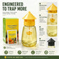 🦟Trappola per mosche a sospensione per interni ed esterni – protezione efficace e senza sostanze chimiche! 🌿🏠✨